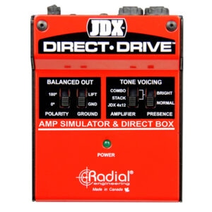 JDX Direct-Drive Amp Simulator & DI Box
