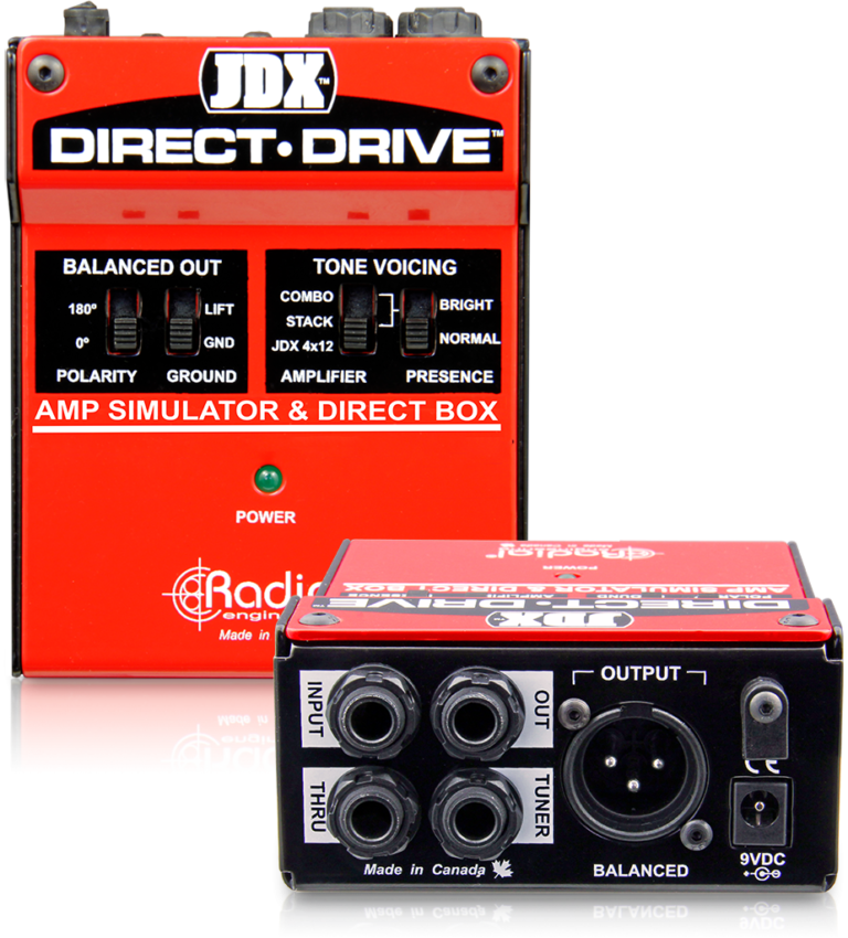 Radial JDX Direct-Drive Active Guitar Amp Direct Box Reviews