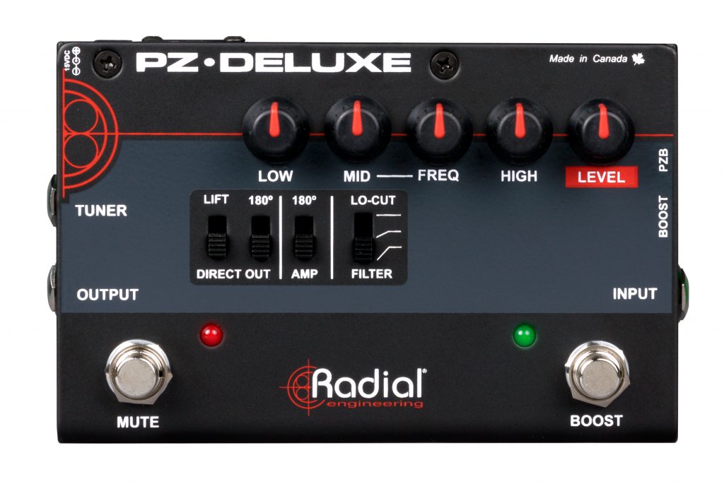 Radial PZ-Deluxe top view