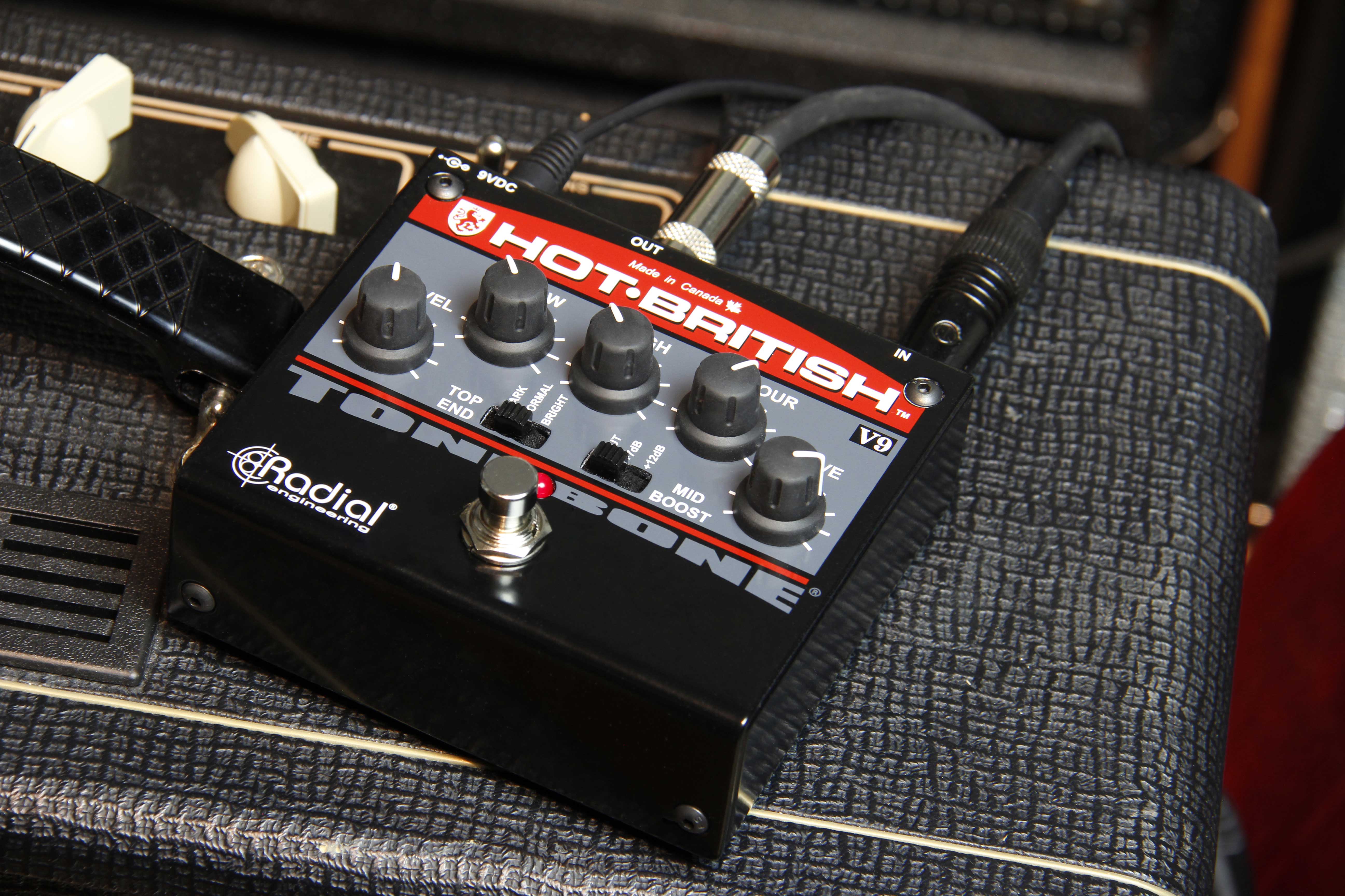 The Tonebone Hot-British V9 is now shipping! - Radial Engineering