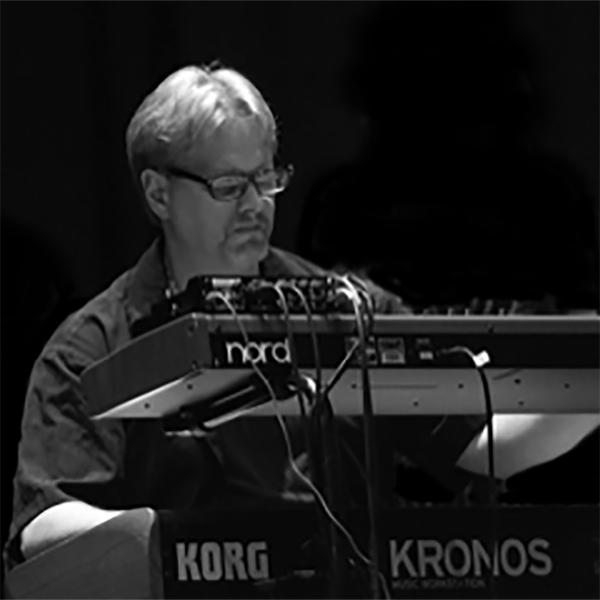 Mark Baron keyboard playing