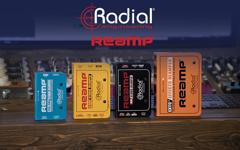 Reamp boxes pro-rmp x-amp jcr EXTC-SA