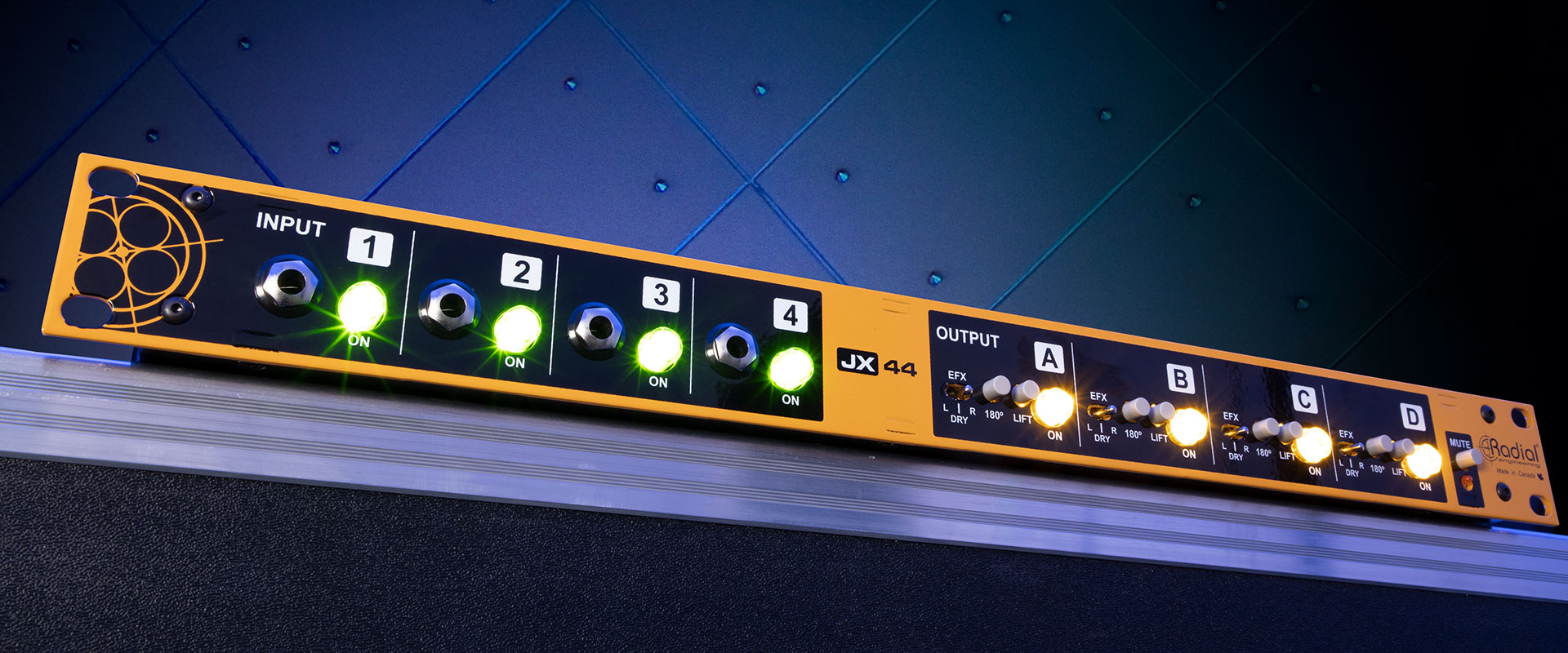 JX44 V2 Complete Guitar, Amp, and EFX Signal Manager Now Shipping