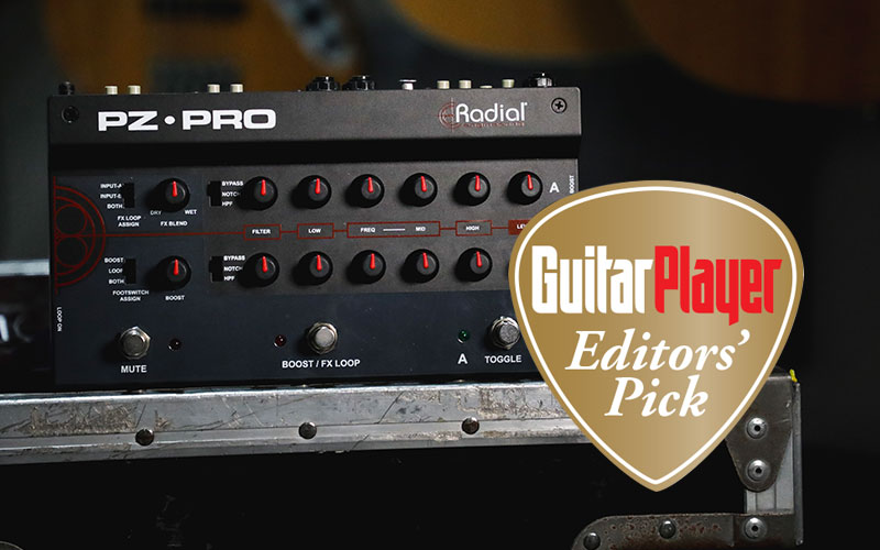 Radial PZ Pro Guitar Player Editors' Pick