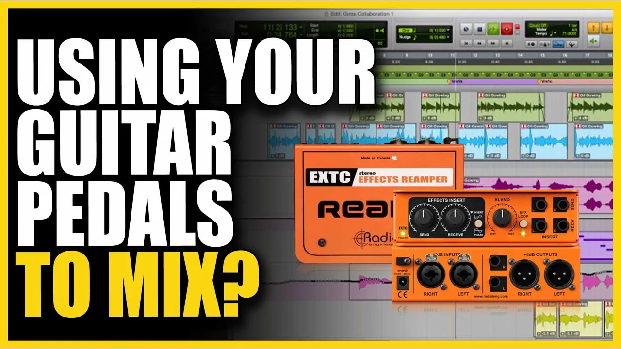 Produce Like A Pro Using Your Guitar Pedals to Mix?