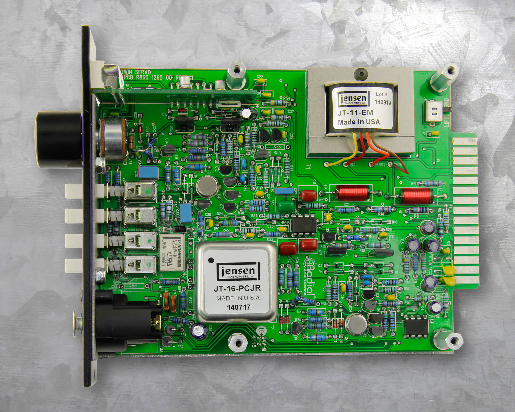 Jensen TwinServo® 500 A Classic Reborn for Today’s 500 Series