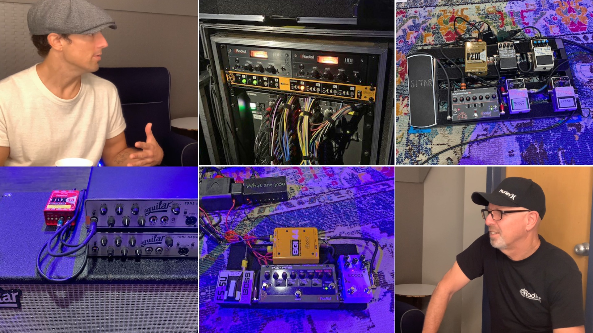 Backstage with Jason Mraz - Radial Engineering