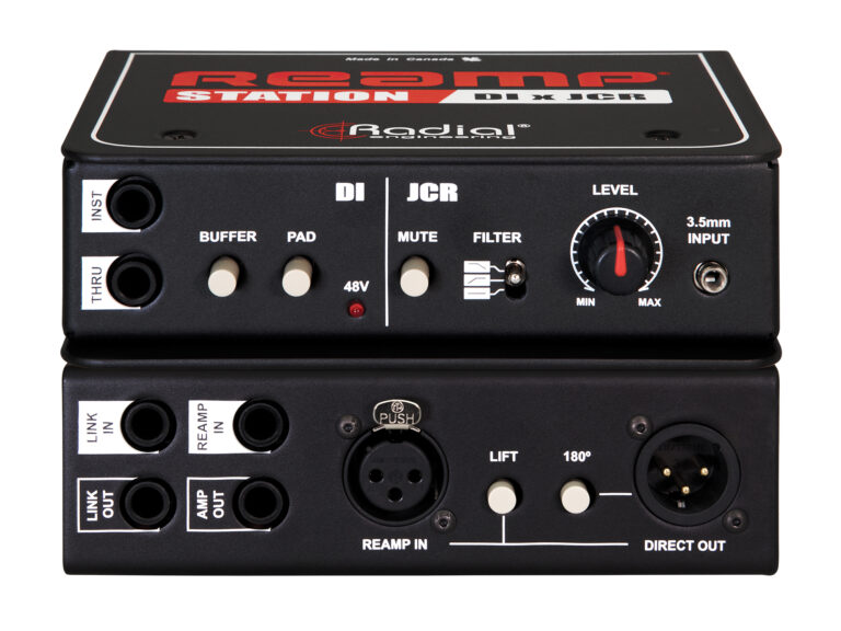 Radial Engineering Reamp® Station - Studio Reamper & Active Direct Box