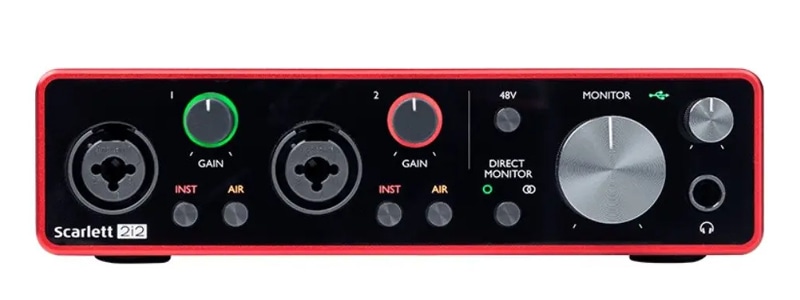 Focusrite Scarlett 2i2 Front