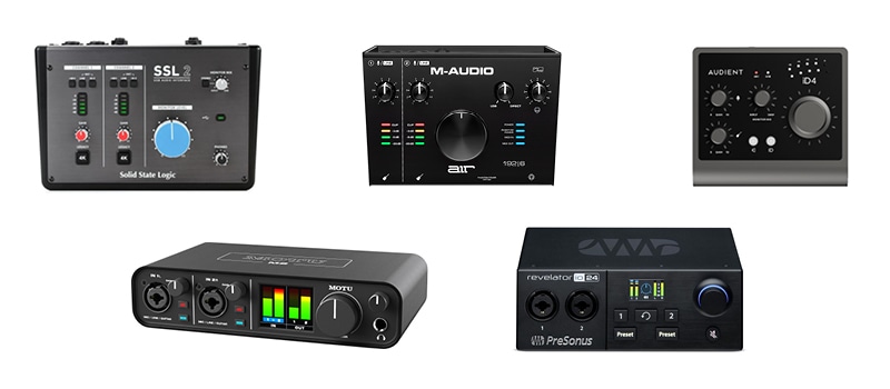Various Audio Interfaces