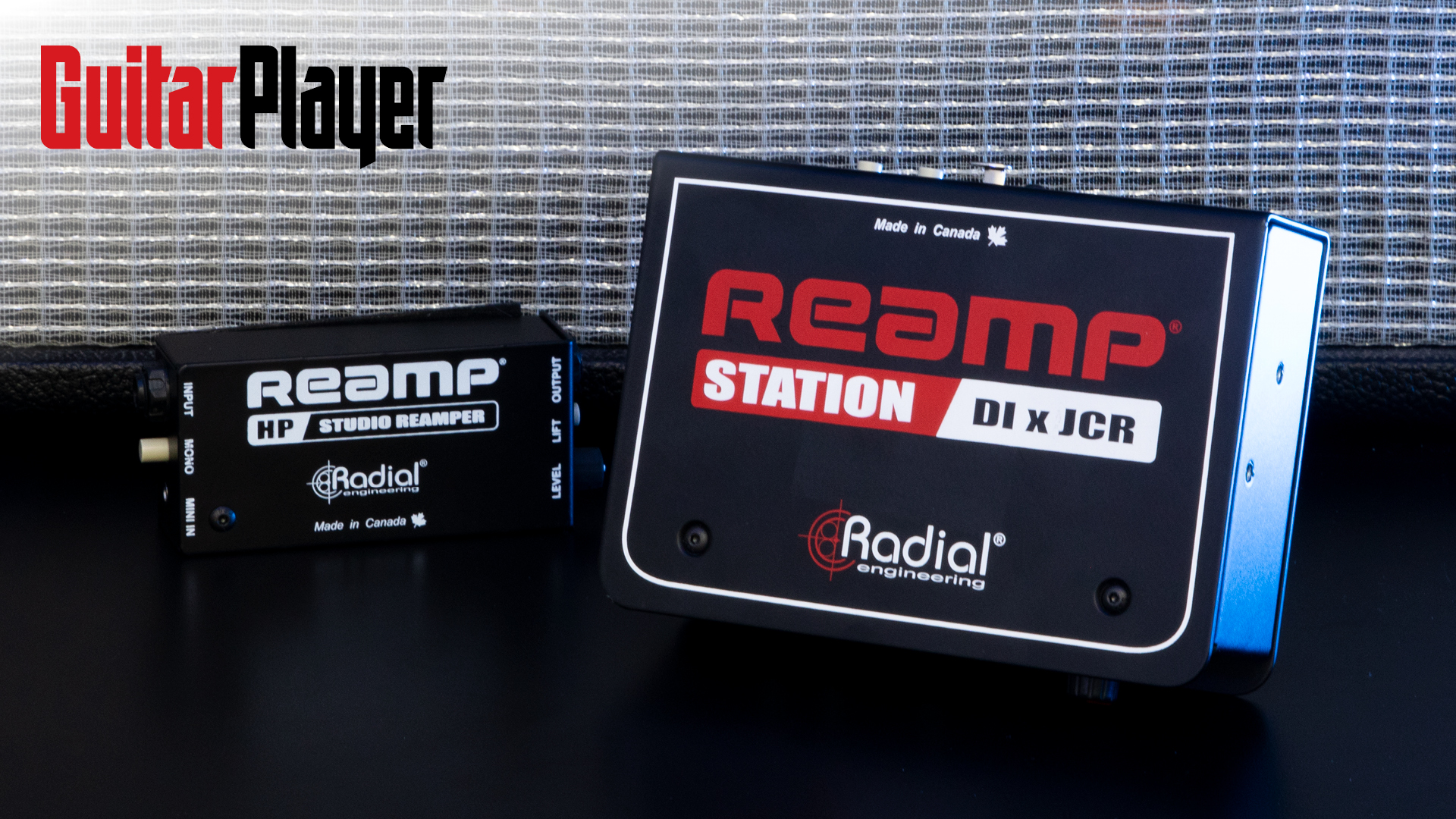 Guitar Player Magazine Reviews the Reamp® Station and Reamp