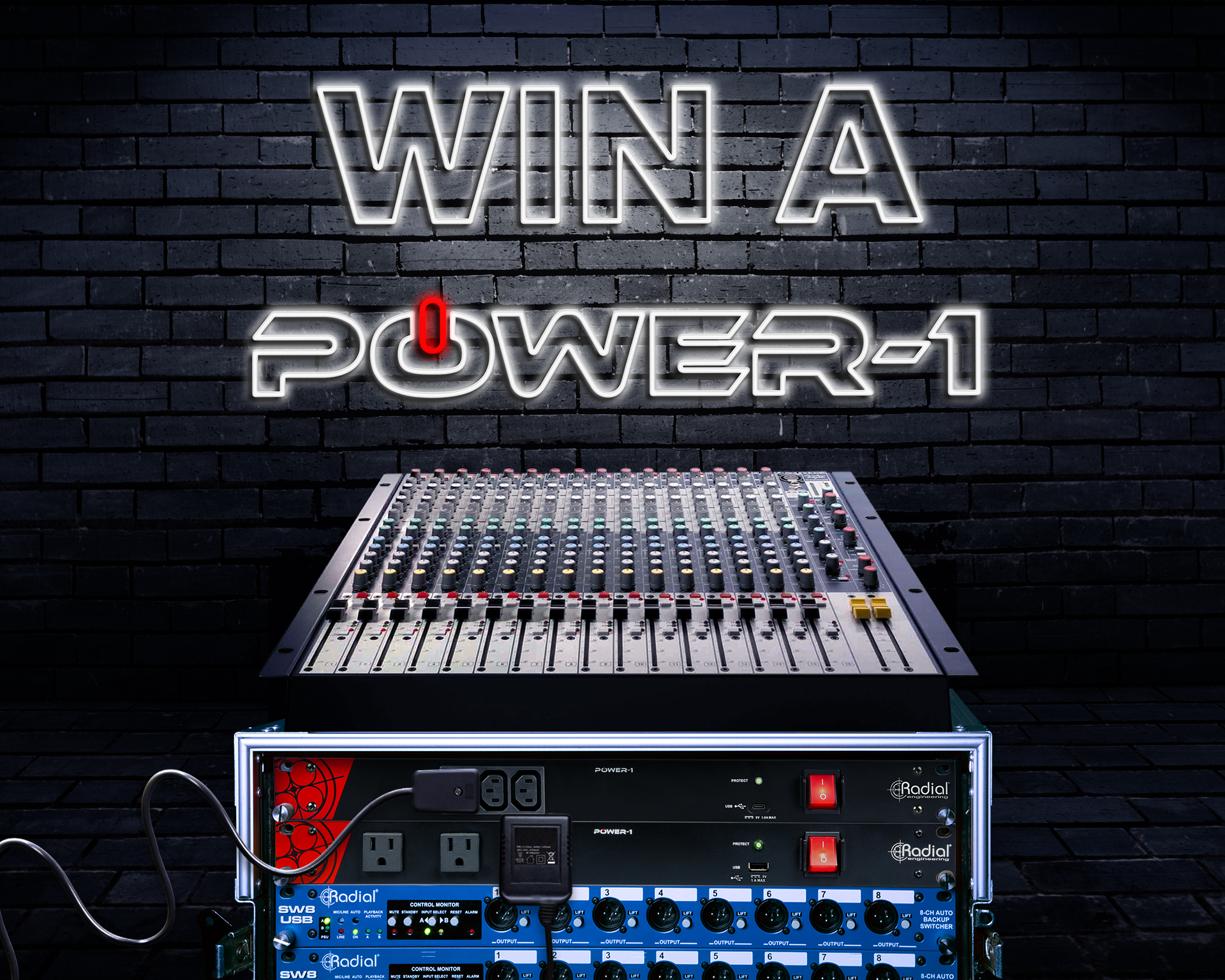 Radial Engineering 2026 Power-1 Giveaway - Radial Engineering